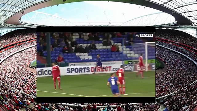 Football Highlights_ Oldham and Swindon (2-0) Championship match 5_4_2016 - 5th April 2016