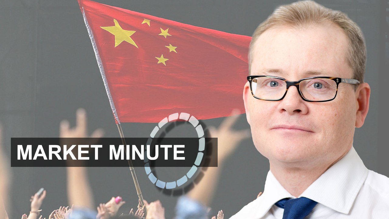 Market Minute – China data brighten mood