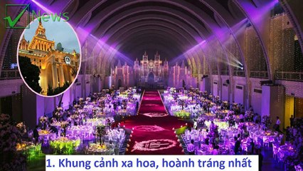 9 kỷ lục trong đám cưới cổ tích Huỳnh Hiểu Minh và Angelababy ✔