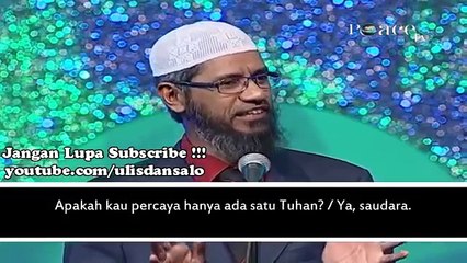 Penonton Histeris Karena Orang Kristen Ini Masuk Islam - Dr. Zakir Naik