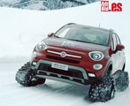 Fiat 500 X con orugas, ¡nada puede pararle!