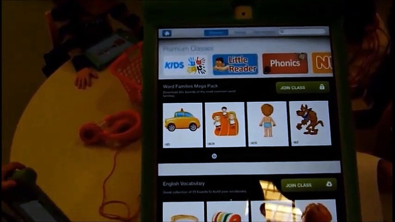 Tablettes tactiles en Petite Section