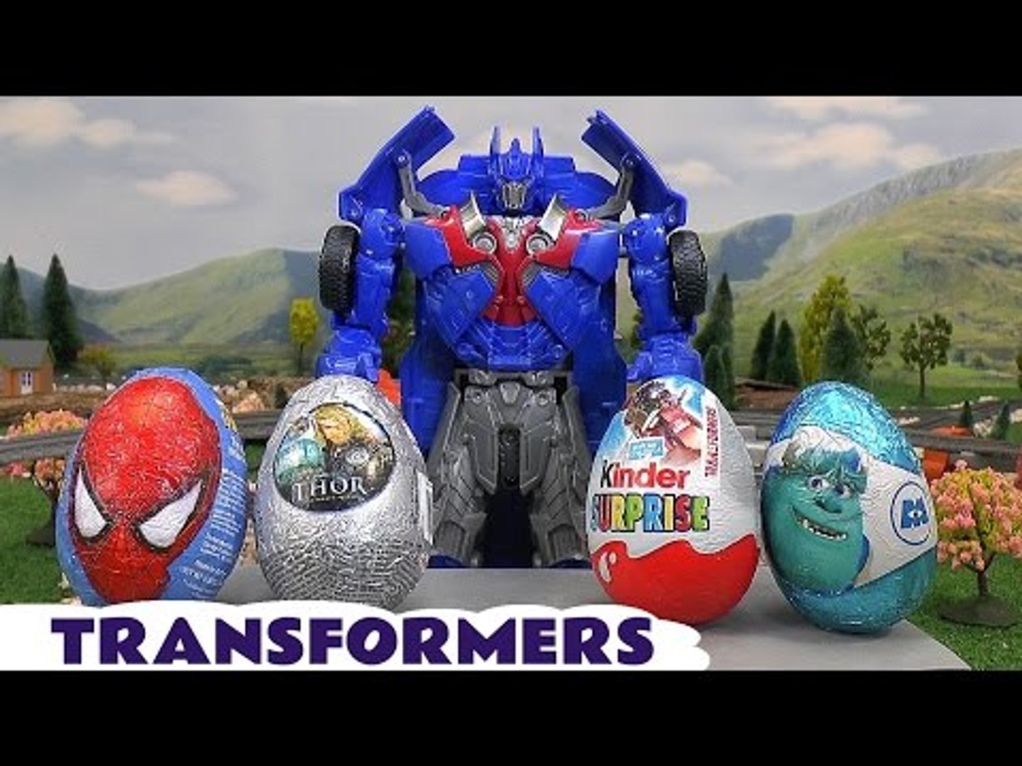 Kinder surprise hot sale transformers