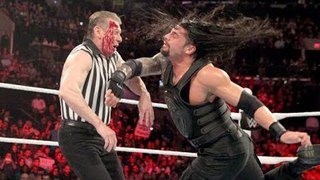 WWE Raw 4-_1-_16 ALL Signatures and Finishers, Jan. 4, 2016