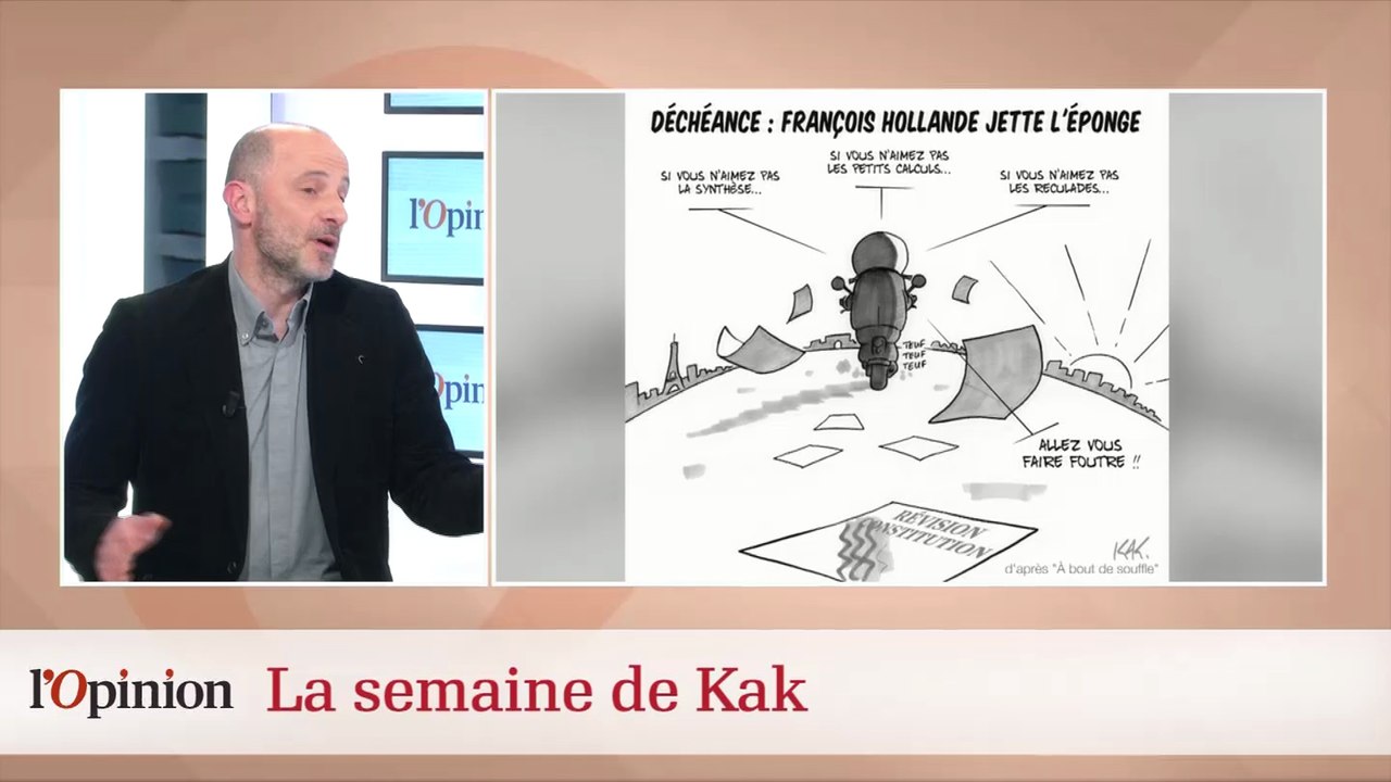 Semaine de Kak : François Hollande est « à bout de souffle »
