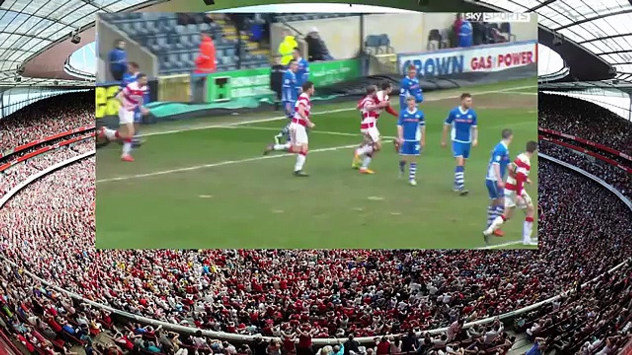 Goals Highlights -  Rochdale v Doncaster (2-2) Sky Bet Football Championship -  2nd April 2016