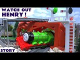 Thomas and Friends Play Doh Prank Accident Crash Story Watch Out Henry Naughty Tom Moss Toys