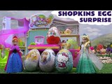 Shopkins Magiclip Frozen Play Doh Surprise Eggs Barbie Kinder Elsa Princess Disney Fairies Play-Doh