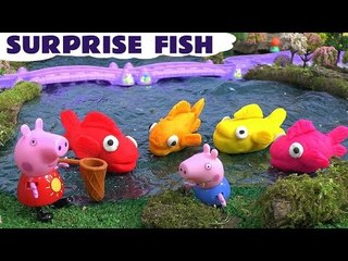 Peppa Pig Play Doh Surprise Egg Fish My Little Pony Surprise Toys Lalaloopsy Pepa Pig Play-Doh