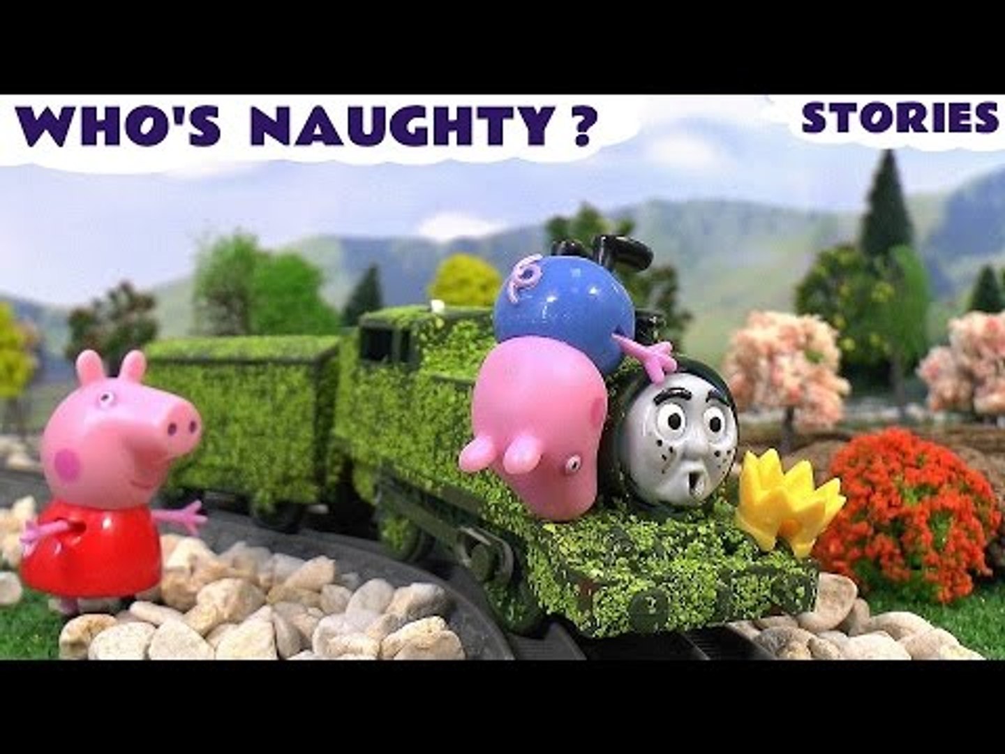 Peppa Pig Naughty George Play Doh Funny Prank Thomas & Friends Tom Moss  Kids Stories Pepa Toys - video Dailymotion