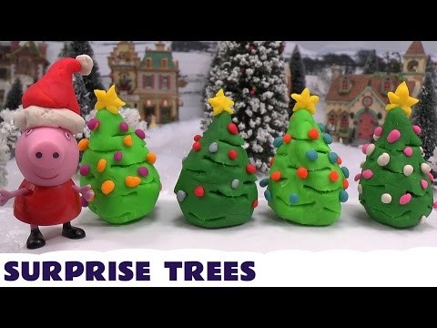 Peppa Pig Play Doh Surprise Trees Thomas And Friends Frozen Disney Princess Anna Elsa Sofia Kids