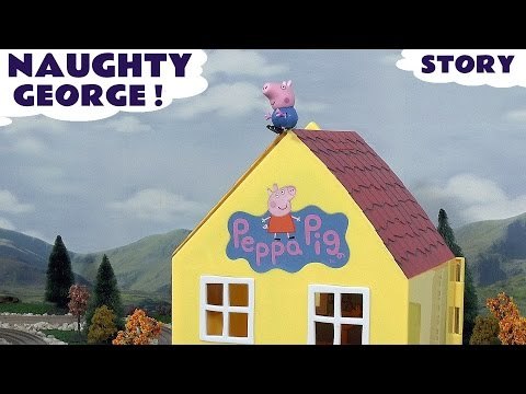 Peppa Pig Play Doh Pocoyo Toys Thomas & Friends Story Naughty George Toy Rescue Kids Play-Doh Pepa