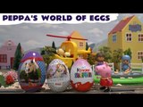 Peppa Pig World Of Surprise Eggs Play Doh Thomas and Friends Kinder Toys Masha Pocoyo Princess Sofia