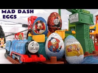 Surprise Egg Kinder Thomas The Train Tom & Jerry Mickey Mouse Donald Duck Huevo Sorpresa Toys Kids