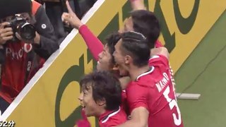 浦和レッズ vs 広州恒大 [AFCチャンピオンズリーグ 2016.0405] レッズが武藤雄樹の決勝ゴールで広州恒大に１-０で勝利。