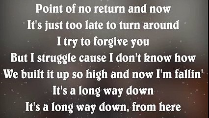 One Direction - Long Way Down (Music Lyrics)