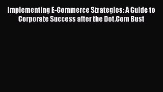 Free [PDF] Downlaod Implementing E-Commerce Strategies: A Guide to Corporate Success after