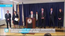 US authorities set up a fake university to expose immigration fraud