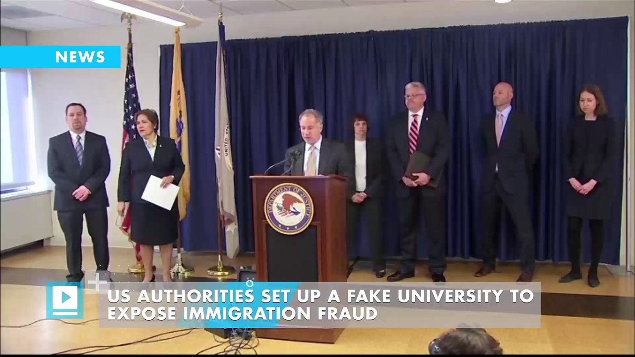 US authorities set up a fake university to expose immigration fraud