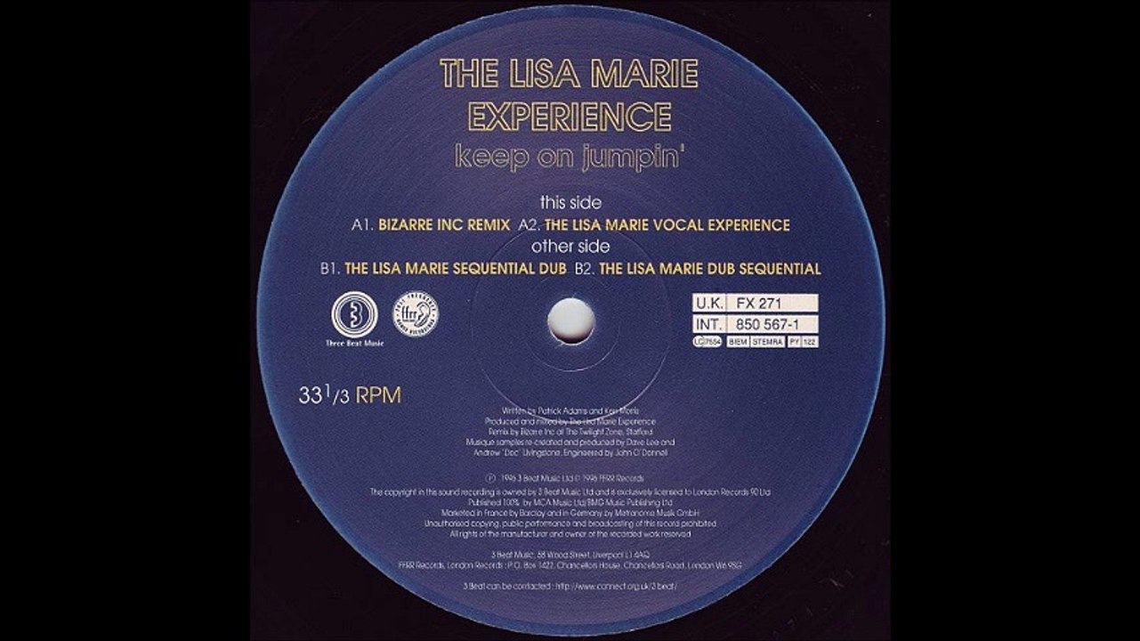 The Lisa Marie Experience - Keep On Jumpin' (Bizzare Inc Remix) (A)