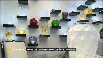 Dans les coulisses d’un orfèvre du verre