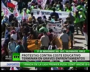 Protestas en Chile por Educación