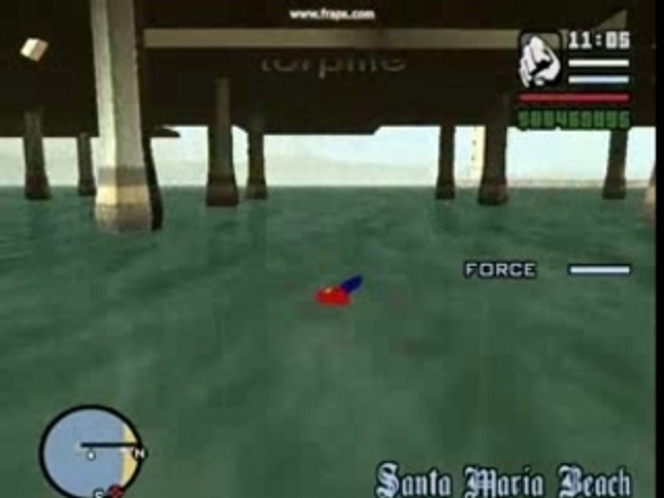 SuperCJ - Superman dans GTA SanAndreas