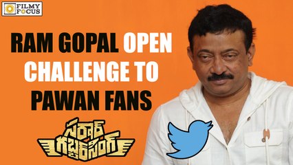 Ram Gopal Varma Open Challenge to PK Fans over Sardaar Gababr Singh - Filmyfocus.com
