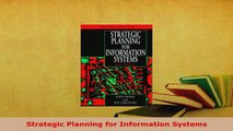 Download  Strategic Planning for Information Systems PDF Full Ebook