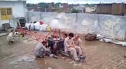 Pathan brothers make Helicopter