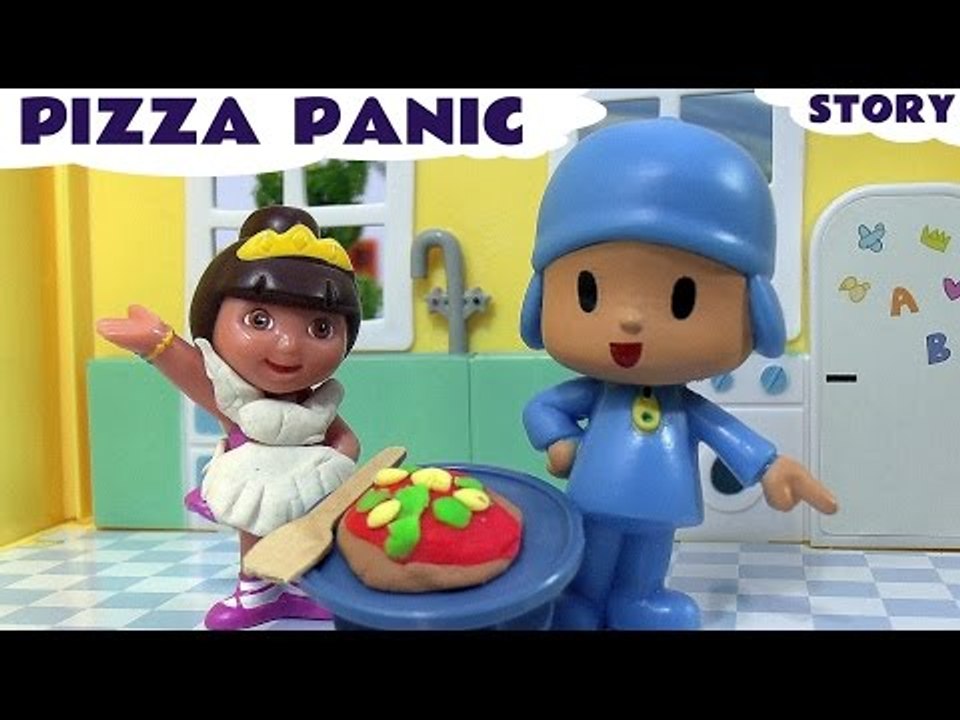 Play Doh Pizza Shopkins Dora The Explorer & Pocoyo Story Minnie Mouse Play-Doh Kids Thomas The Tank