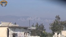 جبهةالشام||ريف اللاذقية||قصف بالصواريخ العنقودية على جبل الأكراد بعد إسقاط الطائرةالروسية