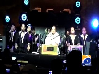h 2016 - VidRahat Fateh Ali Khan performs at concert in UNGA -24 Marceo Dailymotion