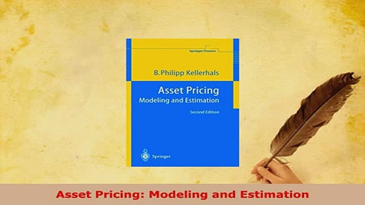 Download  Asset Pricing Modeling and Estimation Download Online