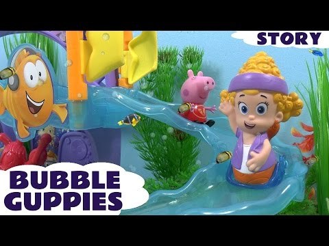 Peppa Pig Bubble Guppies Story Play Doh Mermaid Princess Frozen Dora Thomas & Friends Cars Toys