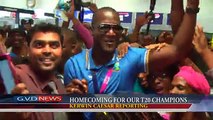 Superb and Lovely Welcome to West Indies Cricket Team After Winning the World Cup in own Country