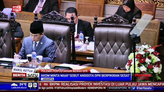 Akom Minta Maaf kepada Anggota DPR