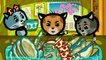КОТЯТКИНЫ ИСТОРИИ - Чистая посуда - Песни для детей (Три котенка, новые серии)
