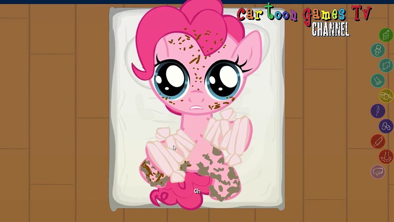 Joy Pony episode 2: Pinkie pie mummy. Caring game for kids