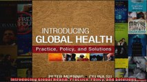 Introducing Global Health Practice Policy and Solutions