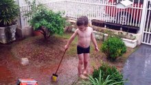 Banho de chuva