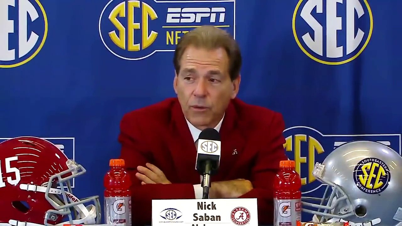Watch Nick Saban get emotional talking about Kirby Smart