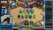 [Hearthstone] 100 in 10 Arena Challenge Run 5 Warrior Part #3  The Winner is Rosalina
