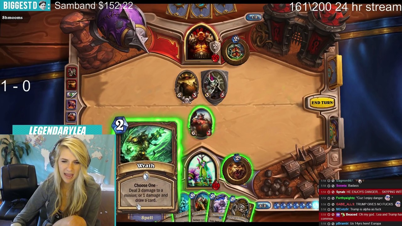 [Hearthstone]  Total Disaster  - Trump