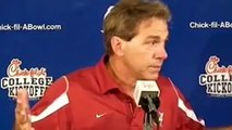 Nick Sabans best press conference moments and rants! (NSFW)