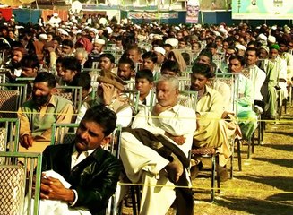 Sahibzada Sultan Ahmad Ali Sb speaking about National Crime Data in Pakistan