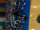 Dancing fool at Indiana state cheerleading competi
