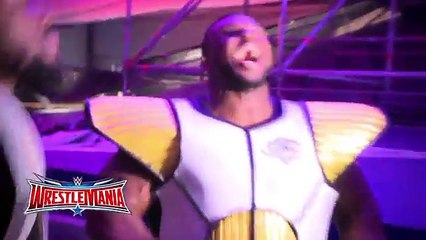 Zack Ryder celebrates his Intercontinental