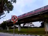 SMRT C151 Set 093/094 at Pasir Ris Dr 1 (WestBound)