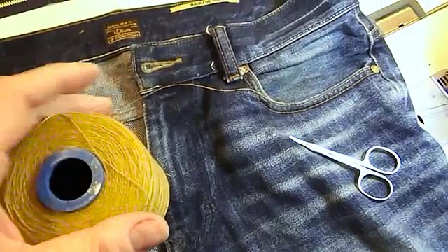 Как поменять молнию в джинсах _ Шьём с Ириной Аслановой